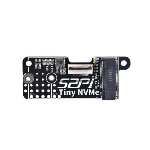 52Pi N10 Tiny PCIe M.2 Key-M NVMe SSD PCIe Peripheral Board for Raspberry Pi 5 — vista 1
