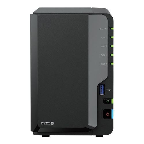 Synology DiskStation DS225+ 2-Bay Diskless NAS — vista 1