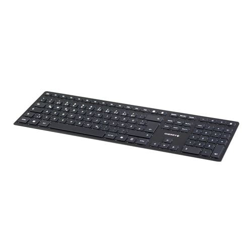 Cherry KW 9100 Slim Wireless Keyboard - Black — vista 1