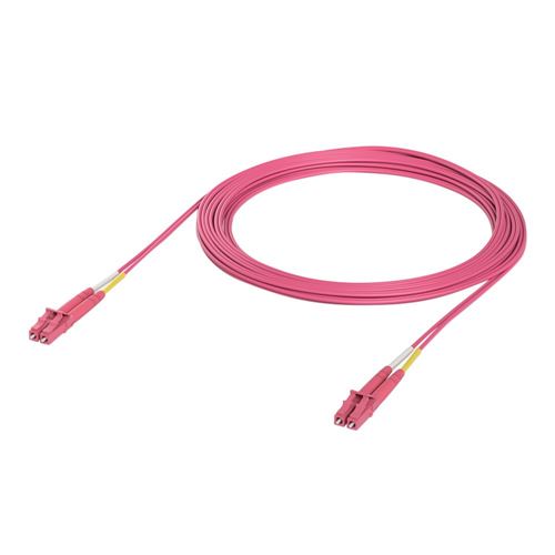 Ubiquiti OM4 Duplex LC UPC Fiber Patch Cable - 5 Meters — vista 1
