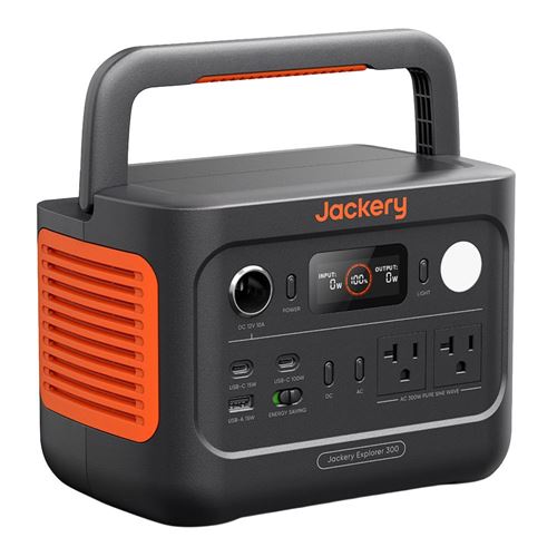 Jackery Explorer 300 v2 Portable Power Station — vista 1