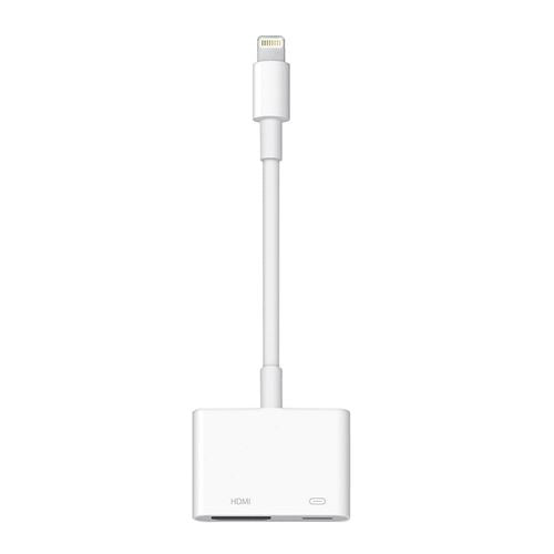 Apple Lightning to Digital AV Adaptador - HDMI y Lightning - Blanco — vista 1