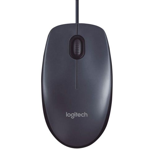 Logitech Mouse M100 - Black — vista 1