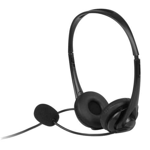Aluratek Wired USB Stereo Wired Headset - Black
 Noise Reducing Boom Microphone;  In-line  — vista 1