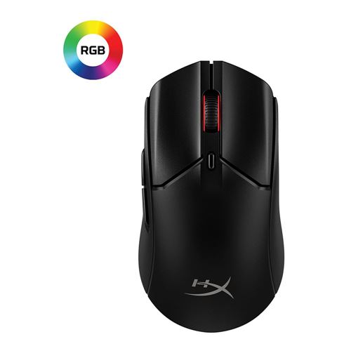 HyperX Pulsefire Haste 2 Ultra-Light Wireless Gaming Mouse (Black) — vista 1