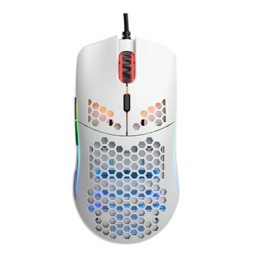 Glorious Model O Minus Gaming Mouse - Matte White — vista 1