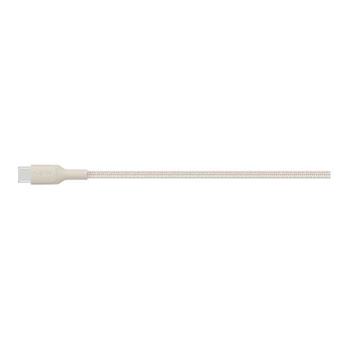Belkin USB Type-A to USB Type-C 2.0 Cable (Sand) - 2 Meter — vista 1