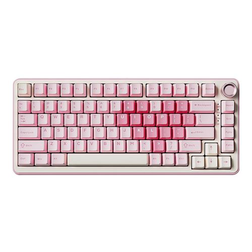 Yunzii B75 PRO Wireless Mechanical Gaming Keyboard - Pink — vista 1