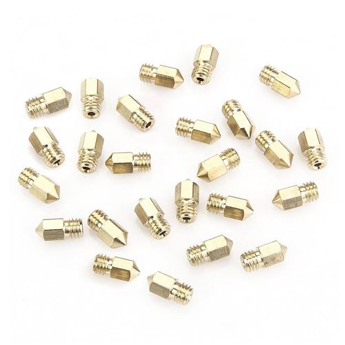 Leo Sales Ltd. 0.4mm Brass Nozzle - 25 pcs — vista 1