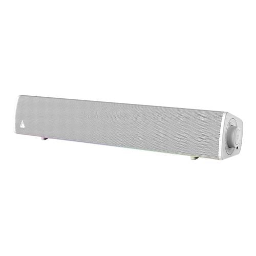 Creative Labs Sound Blaster GS3 Compact RGB Gaming Soundbar - White — vista 1