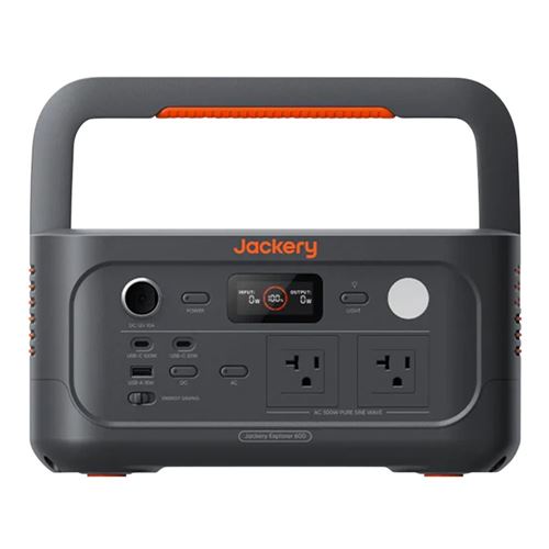 Jackery Explorer 600 v2 Portable Power Station (640Wh) — vista 1