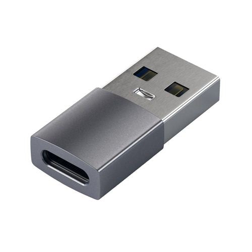 Satechi Type-A to Type-C Adapter - Space Gray — vista 1