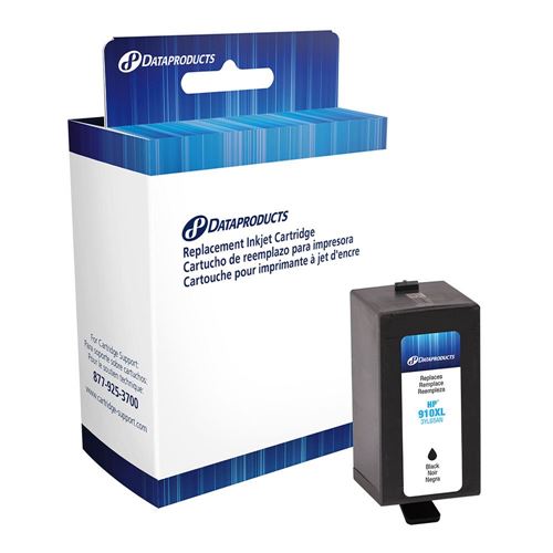 Dataproducts Remanufactured HP 910XL High Yield Black Ink Cartridge
 825 page yield. (Meet — vista 1