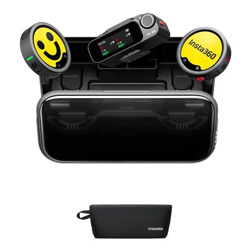 Insta360 MIC PRO (2 TX + 1 RX) BLK — vista 1