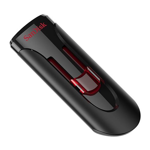 Sandisk 128GB Cruzer Glide SuperSpeed+ USB 3.1 (Gen1) Flash Drive - Black — vista 1