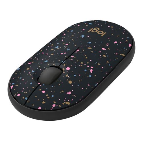 Logitech M340 Collection Slim Ultra-Compact Wireless Mouse - Speckles — vista 1