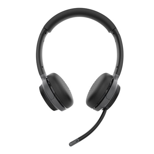Morpheus 360 Advantage Bluetooth Wireless Headset with Detachable Boom Mic - Black — vista 1