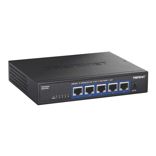 Trendnet 5-Port 10G Unmanaged Network Switch — vista 1