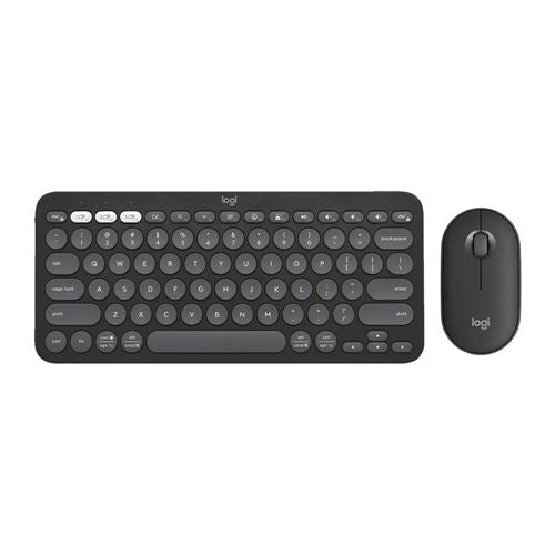 Logitech K380 + M350 Wireless Keyboard and Mouse Combo - Slim Portable Design — vista 1