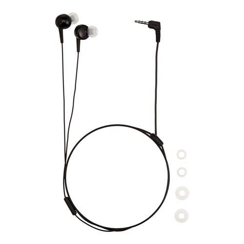 Koss KEB6iK Enhanced Stereo Wired Earbuds - Black — vista 1