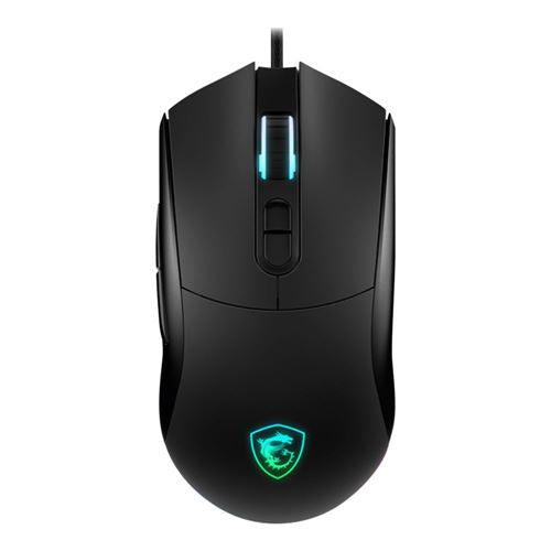 MSI Forge GM320 Wired Gaming Mouse - Black — vista 1