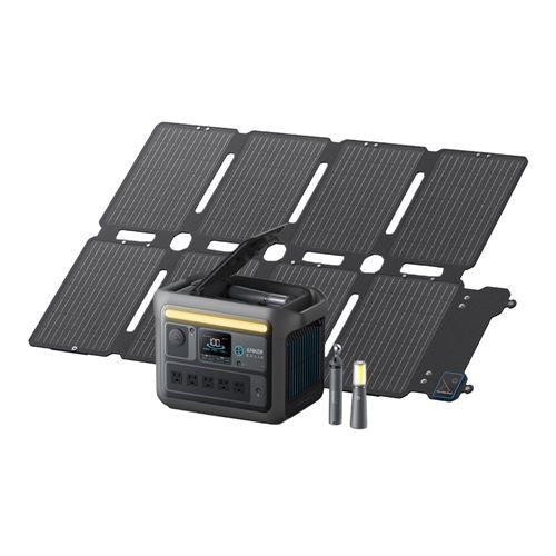 Anker SOLIX C800X with a 100W Solar Panel — vista 1