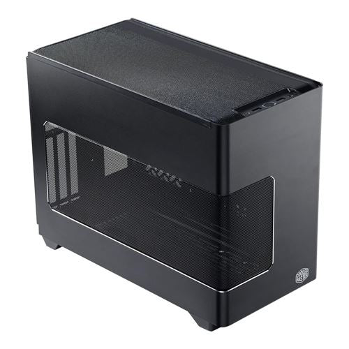 Cooler Master NR200P V3 Mini-ITX Mini Tower Computer Case - Black — vista 1