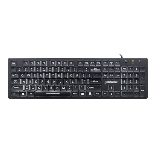 BACKLIT SPANISH KEYBOARD — vista 1