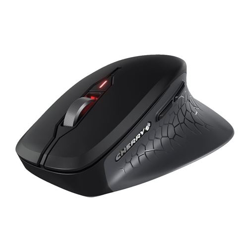 Cherry Stream Mouse Comfort Ergonomic Wireless Mouse - Black — vista 1