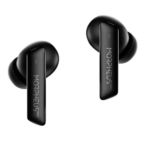 Morpheus 360 Pulse Active Noise Cancelling True Wireless Bluetooth Earbuds - Black — vista 1