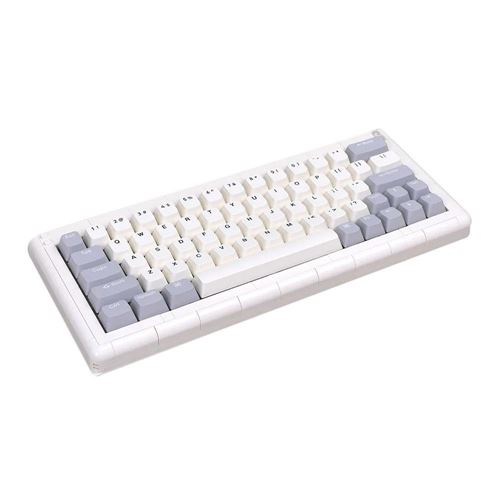 KBDcraft 01 Adam 60% Brick-Built Wired Keyboard - Full Kit (White) — vista 1