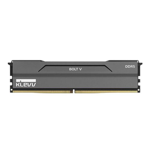 KLEVV BOLT V 32GB (2 x 16GB) DDR5-6000 PC5-48000 CL30 Dual Channel Desktop Memory Kit 5AGU880-60A300H - Charcoal Gray — vista