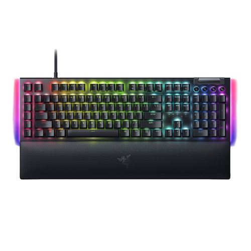 Razer BlackWidow V4 Wired Mechanical Gaming Keyboard  - Black
 Razer Green Clicky Switch;  — vista 1