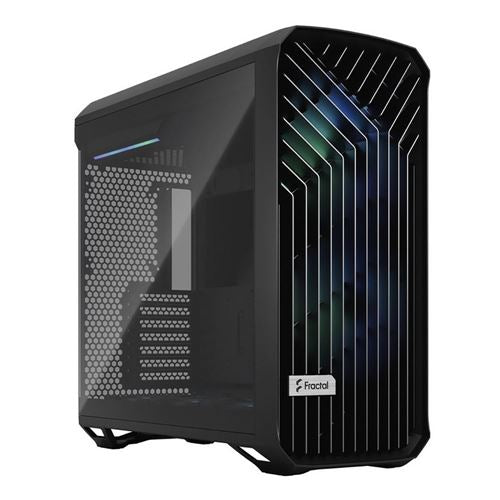 Fractal Design Torrent RGB Tempered Glass ATX Mid-Tower Computer Case - Black — vista 1