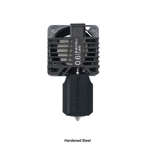 Bambu Lab X1C - Complete Hotend Assembly with Hardened Steel Nozzle - 0.6mm — vista 1