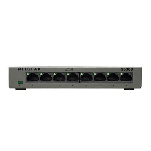NETGEAR GS308 8-port Gigabit Unmanaged Ethernet Switch — vista 1