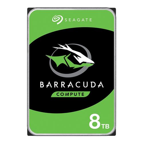 Seagate BarraCuda 8TB 5400 RPM SATA III 6Gb/s 3.5" Internal SMR Hard Drive — vista 1