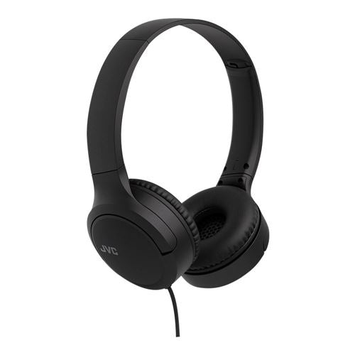 JVC USB-C Wired On-Ear Headphones - Black — vista 1