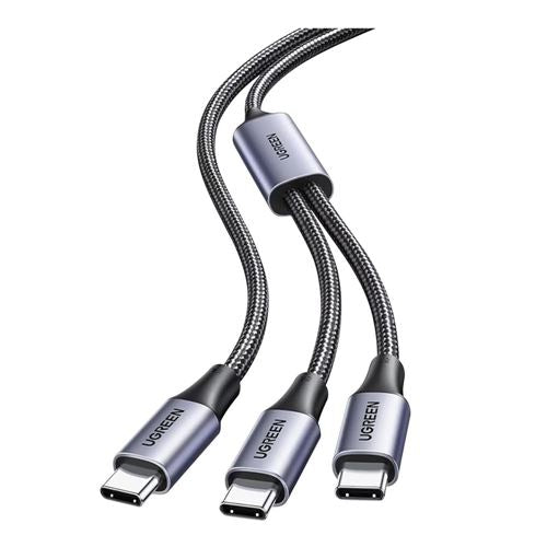UGreen 100W USB Type-C to Dual USB Type-C Fast Charging Cable — vista 1
