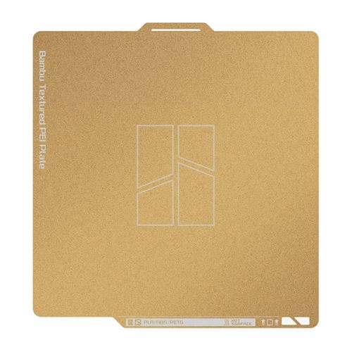 Bambu Lab Textured PEI Plate (256mm x 256mm) — vista 1