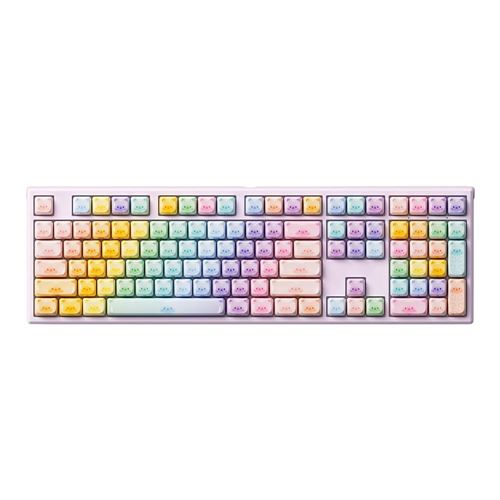 Akko x MonsGeek Colorful Cats Keyboard — vista 1