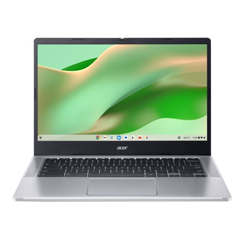 Acer Chromebook 314 CB314-4H-C29D 14" Laptop Computer - Pure Silver
 Intel Processor N100  — vista 1