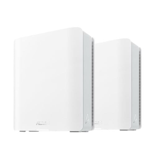 ASUS BT10 BE18000 WiFi 7 Tri-Band Whole Home Mesh system,  10G Port -White (2 Pack) — vista 1