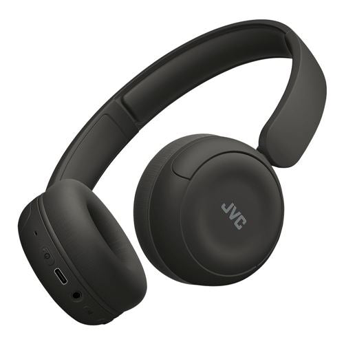 JVC HAS59W Wireless Bluetooth Headphones - Black — vista 1