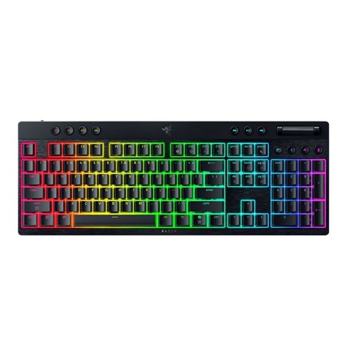 Razer BlackWidow V4 Low-Profile HyperSpeed Wireless Gaming Keyboard - Black
 Razer LP Yell — vista 1