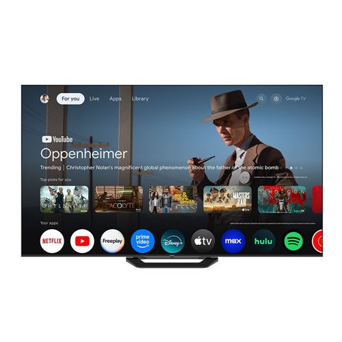 Element EMQ600AE100G Mini-LED QLED 100" Class (95.5" Diag.) 4K Ultra HD Smart LED TV — vista 1