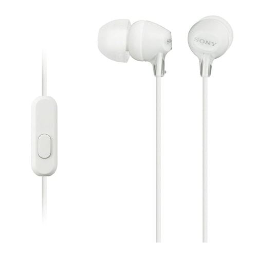 Sony MDR-EX15AP EX Earbuds - White — vista 1