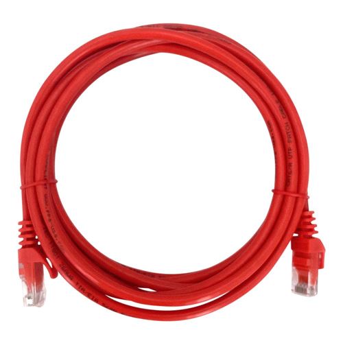 PPA 10 Ft. CAT 6 Crossover Ethernet Cable - Red — vista 1