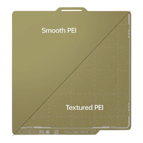 BIGTREETECH Panda Build Plate Smooth PEI Textured PEI Grid
 for Bambu Lab P1P/P1S/X1C/A1 — vista 1