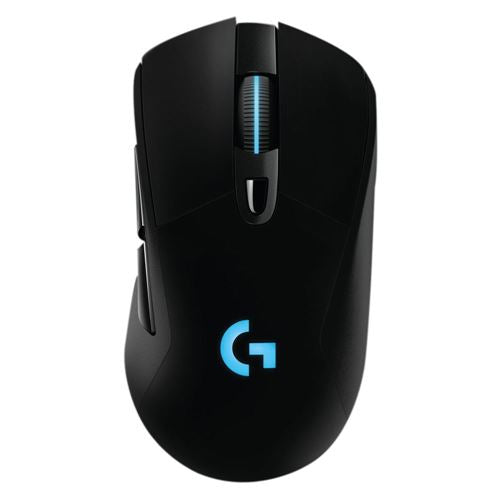 Logitech G G703 LIGHTSPEED RGB Wireless Optical Gaming Mouse - Black — vista 1